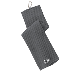 ANLIN WAFFLE GOLF TOWEL