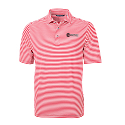 CGI MEN'S VIRTUE ECO PIQUE STRIPE POLO