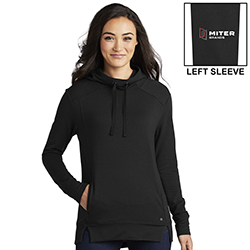 MB LADIES OGIO LUUMA PULLOVER FLEECE HOODIE