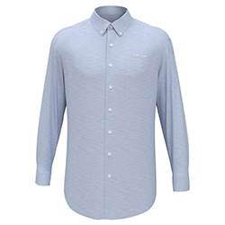 MB MEN'S HEATHERED WOVEN SHIRT