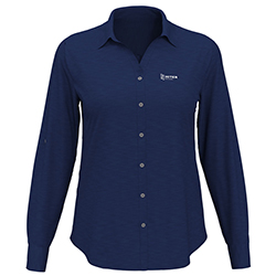 MB LADIES HEATHERED WOVEN SHIRT