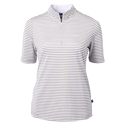 MB LADIES VIRTUE ECO PIQUE STRIPE