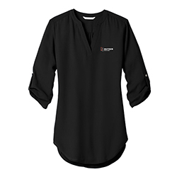 MB LADIES 3/4 SLEEVE TUNIC BLOUSE