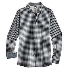 MBF LADIES INFLUENCER GINGHAM WOVEN SHIRT