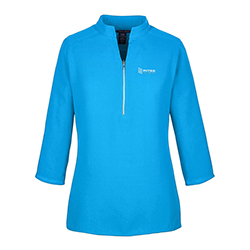 MBF LADIES PERFECT FIT 3/4 SLEEVE CREPE TUNIC