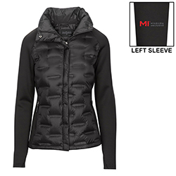 MI LADIES HYBRID PUFFER JACKET