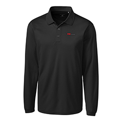MI MEN'S LONG SLEEVE PIQUE POLO