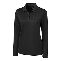 MI LADIES LONG SLEEVE PIQUE POLO