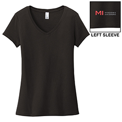 MI LADIES V-NECK TEE