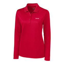 MILGARD LADIES LONG SLEEVE PIQUE POLO