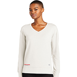MILGARD LADIES OGIO LUUMA FLEX LONG SLEEVE V-NECK