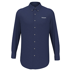 MILGARD MEN'S TALL HEATHERED WOVEN SHIRT