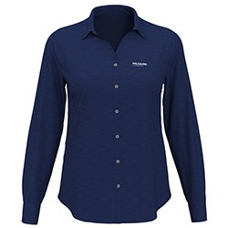 MILGARD LADIES HEATHERED WOVEN SHIRT