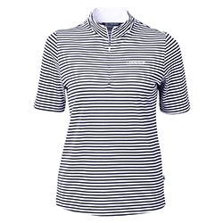 MILGARD LADIES VIRTUE ECO STRIPE POLO