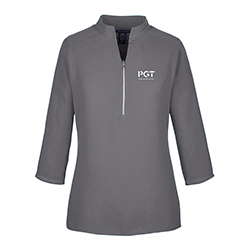 PGT LADIES PERFECT FIT 3/4 SLEEVE CREPE TUNIC