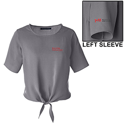 SC LADIES PERFECT TIE FRONT BLOUSE