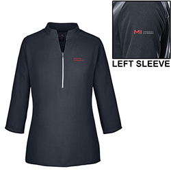 SC LADIES PERFECT FIT 3/4 SLEEVE CREPE TUNIC