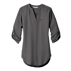 WWS LADIES 3/4 SLEEVE TUNIC BLOUSE