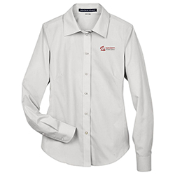 WWS LADIES BROADCLOTH WOVEN DRESS SHIRT